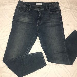 Loft Jeans - Modern High Waist Skinny Ankle